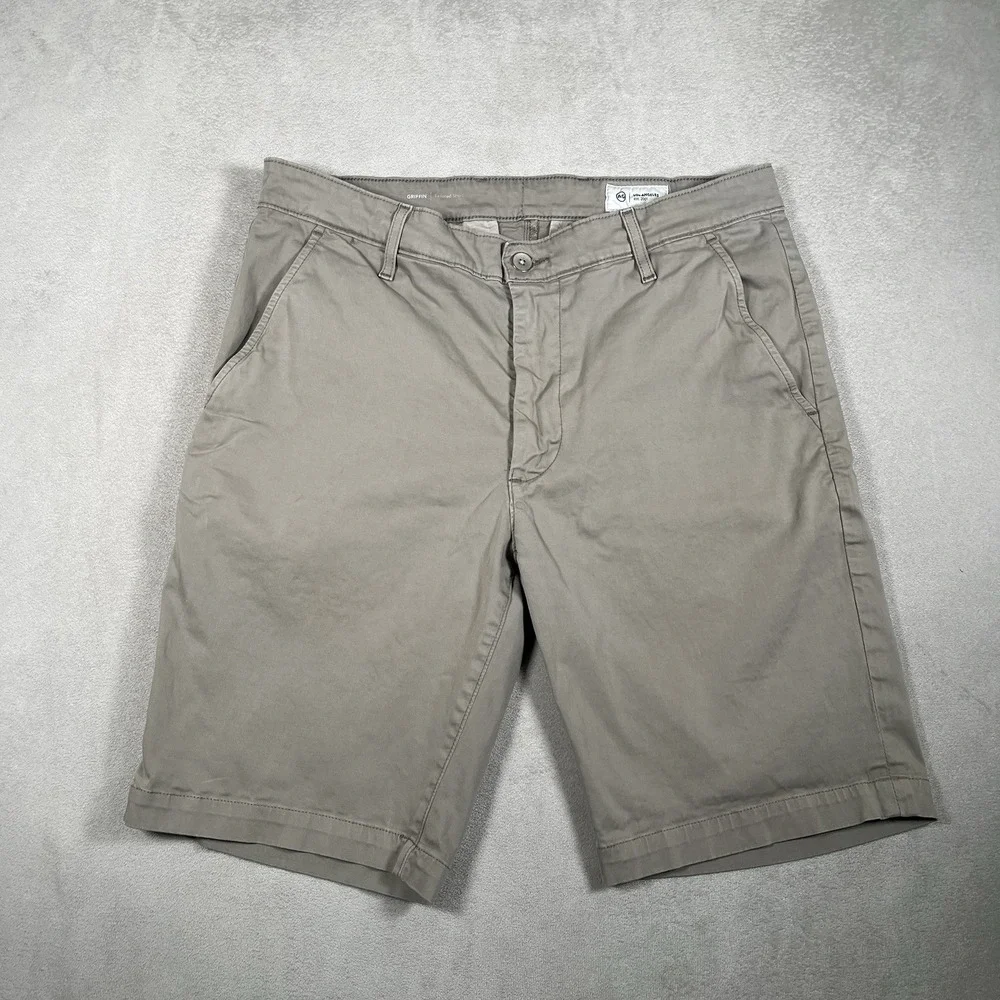 AG Adriano Goldschmied Griffin Tailored Shorts Men's 34R Chino Casual *3 Pack